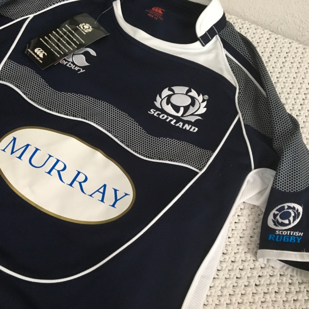 CANTERBURY RUGBY JERSEY NEW WITH TAGS, SIZE KIDS 12 - Picture 2 of 4